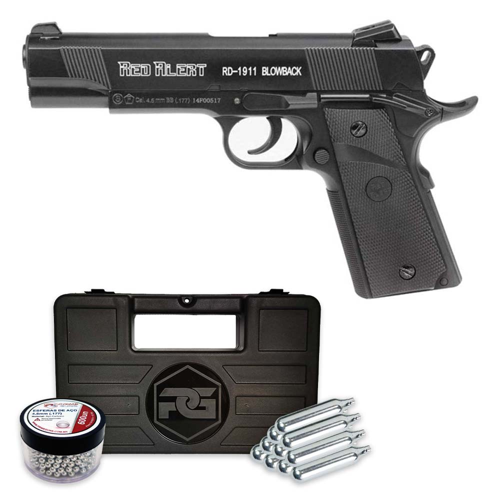 Pistola Sig Sauer 1911 Co2 Cal .177 Full Blowback - Red Dot