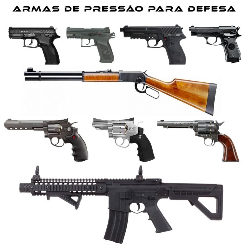 Armas, Munições, Airgun, Airsoft, Carabinas