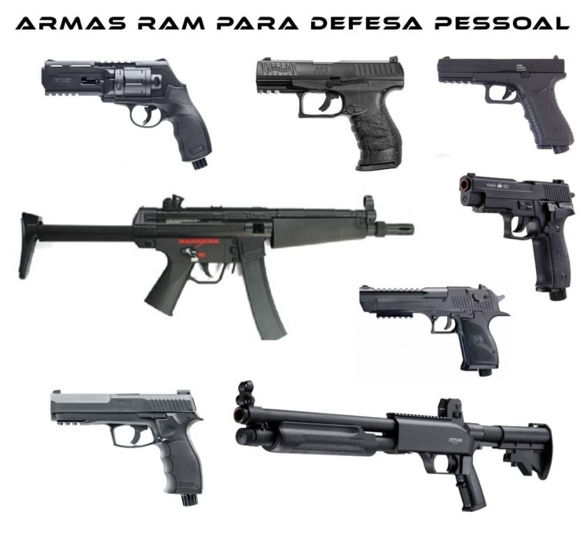 Defesa Pessoal com Armas de Pressão e Airsoft?