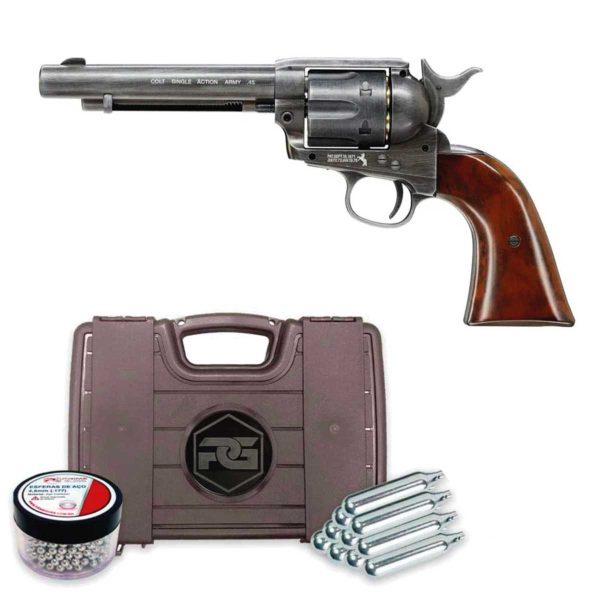 kit-maleta-revolver-colt-single-action-peacemaker-saa-umarex-airgun
