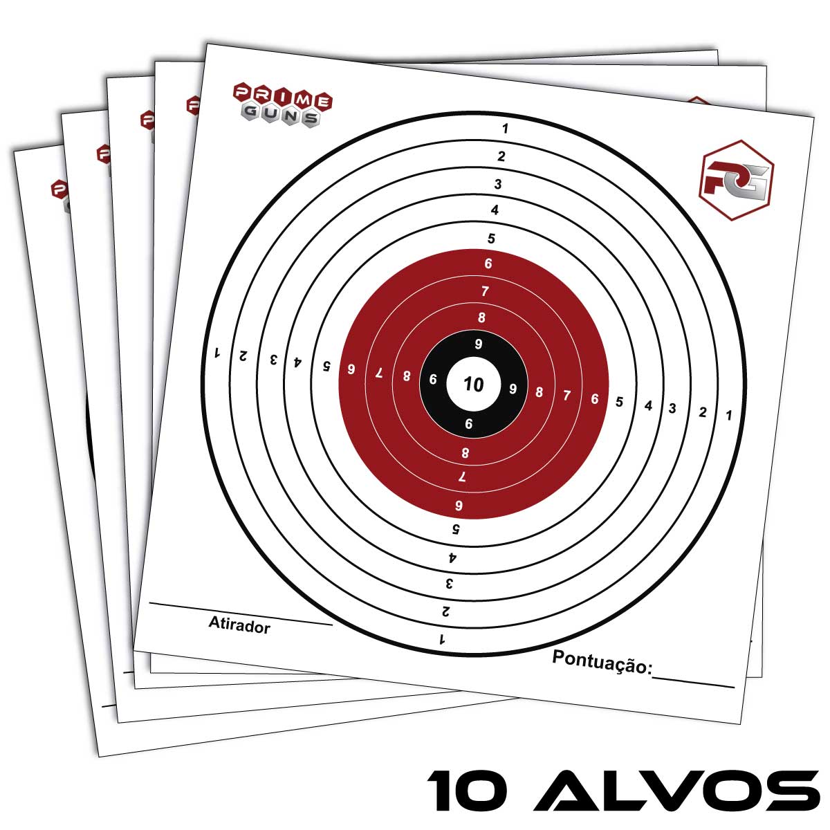 2 Pcs Alvo de Tiro Eletrônico  Tiro ao alvo para prática de tiro