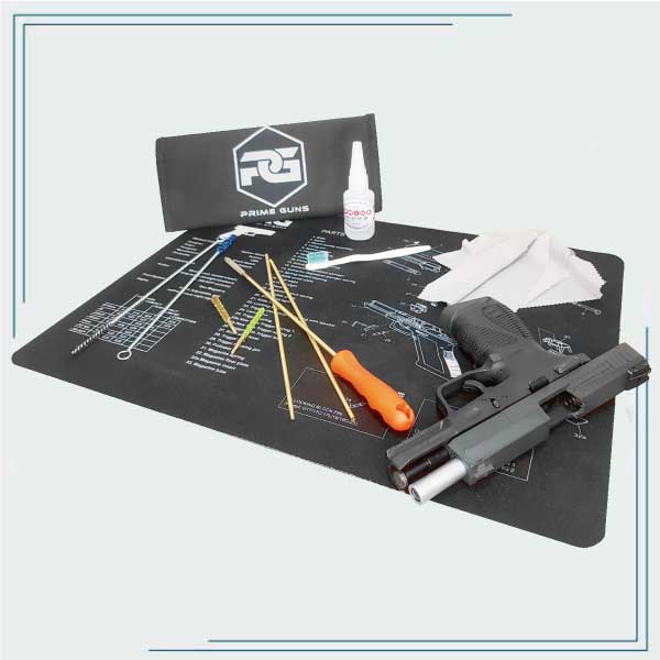 New Gunmat Gun Cleaning Mat With Trays From Strike Industries -The Firearm  Blog