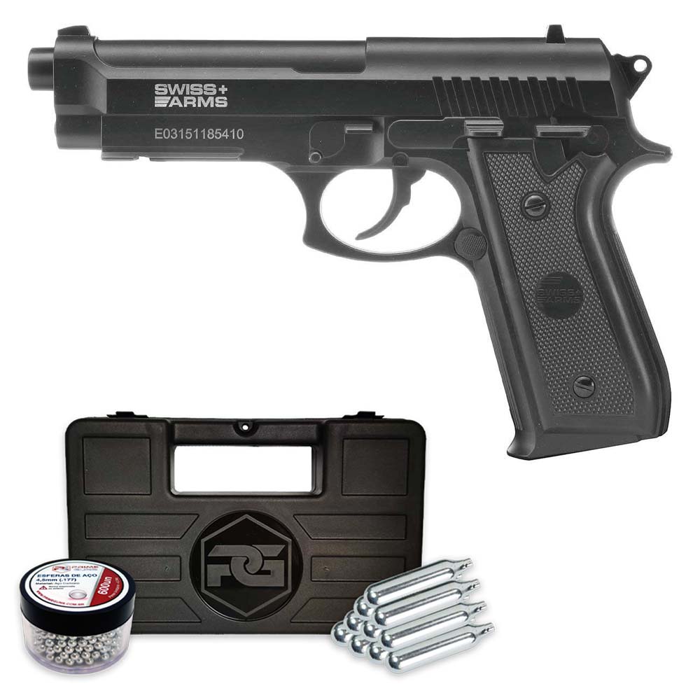 Swiss Arms P92 Full Metal CO2 Blowback Pistol Kit