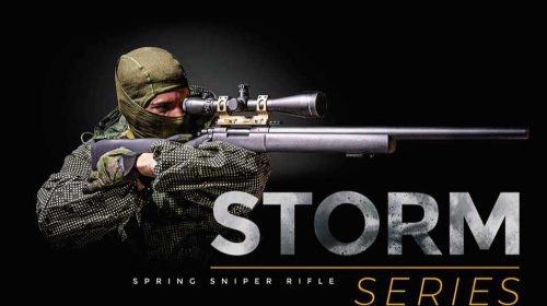 Rifle Sniper Airsoft M24 Storm Rossi Neptune Spring 6mm