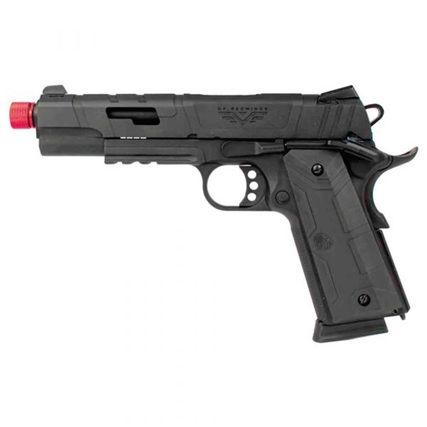 Pistola Airsoft Rossi RedWings Black 1911 GBB Blowback