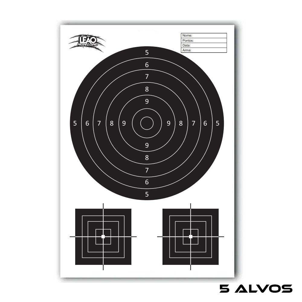 2 Pcs Alvo de Tiro Eletrônico Tiro ao alvo para prática de tiro