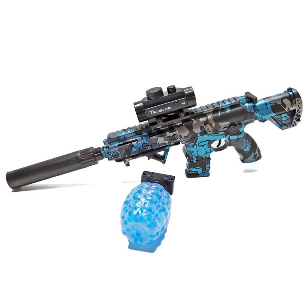 Arma De Brinquedo Sniper Grande 50cm Lança Bolinha De Gel