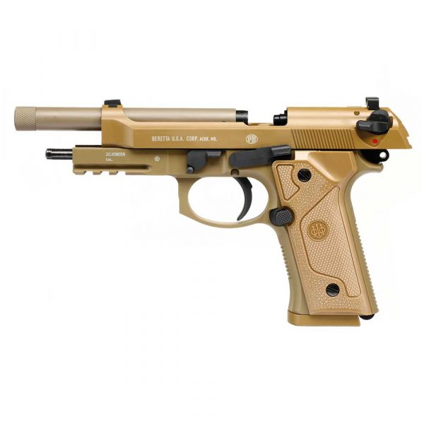 Pistola Airgun Beretta M9A3 TAN Blowback Co2 4,5mm Kit