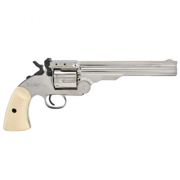 ASG Schofield 6 Silver 4,5mm Diabolo CO2 Air Revolver