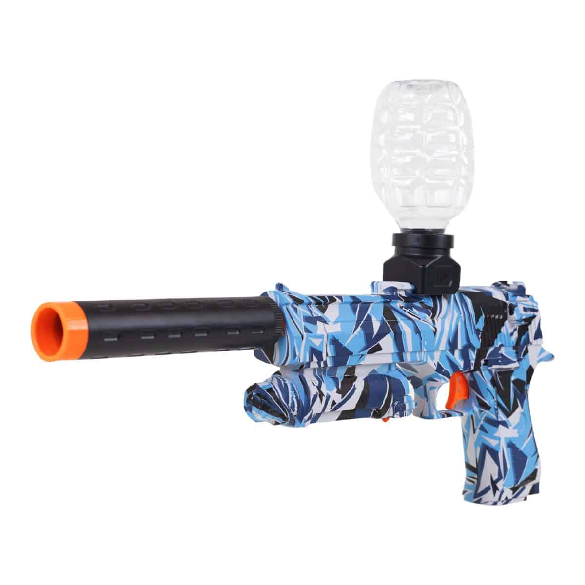 Arma Bolinha Gel Pistola Automatica Eletrica Orbeez Desert - toy