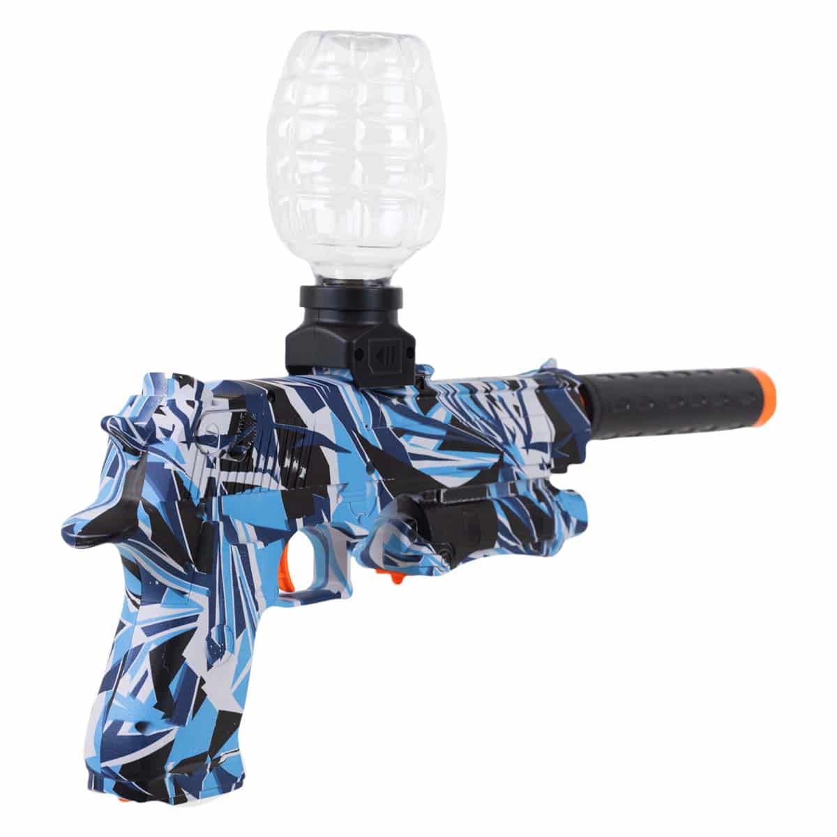 Arma Bolinha Gel Pistola Automatica Eletrica Orbeez Desert - toy