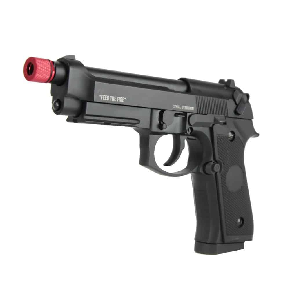 Pistola Airsoft Full Metal  Vantagens das armas para o jogo Airsoft